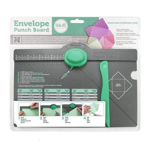 AussieSuperStore Art & Craft Essentials Envelopes Punch Board Envelopes Punch Board | We R Memory Keepers Envelope Punch Board 712770